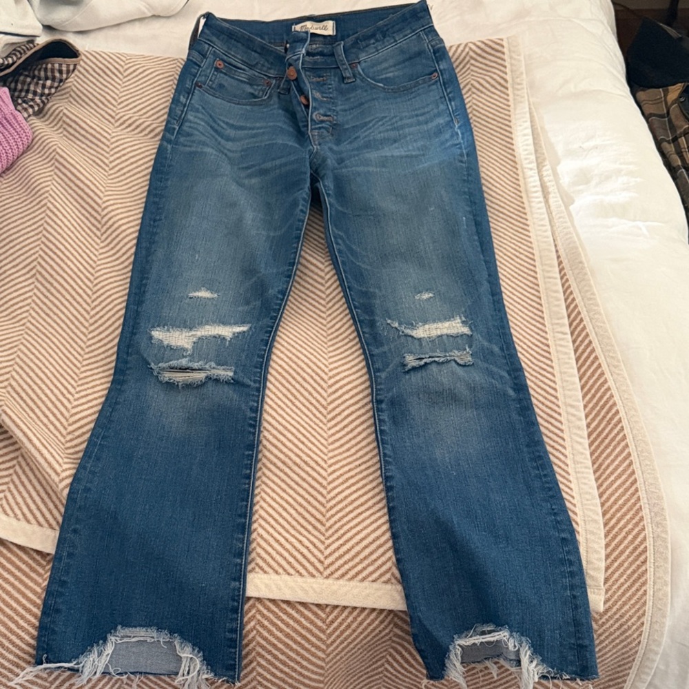 Madewell Cali denim boot Blue Jeans